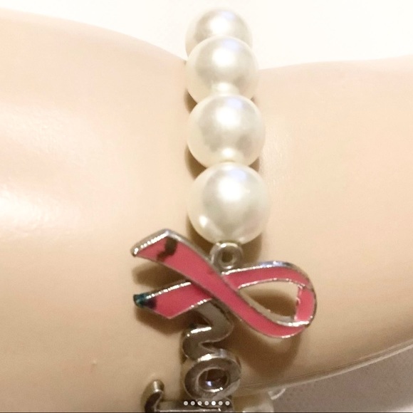 HOPE Awareness Breast Cancer Bracelet Vintage 1970’s - Picture 3 of 5